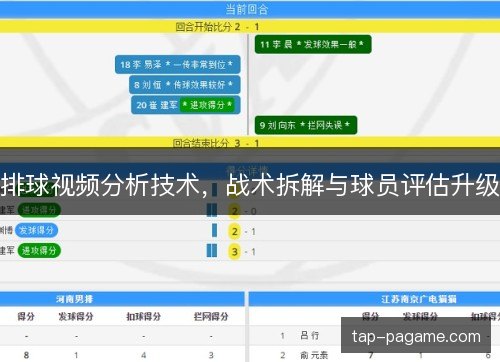 排球视频分析技术,战术拆解与球员评估升级 排球视频分析技术,战术拆解与球员评估升级